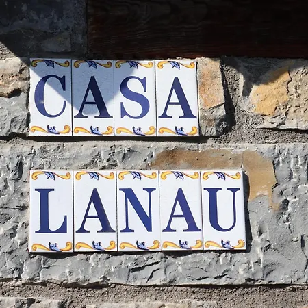 Feriehus Lanau Casa Barbacoa Bike's Jardin Naturaleza *