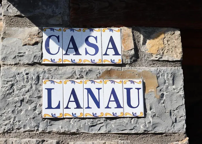 Semesterbostad Lanau Casa Barbacoa Bike's Jardin Naturaleza *