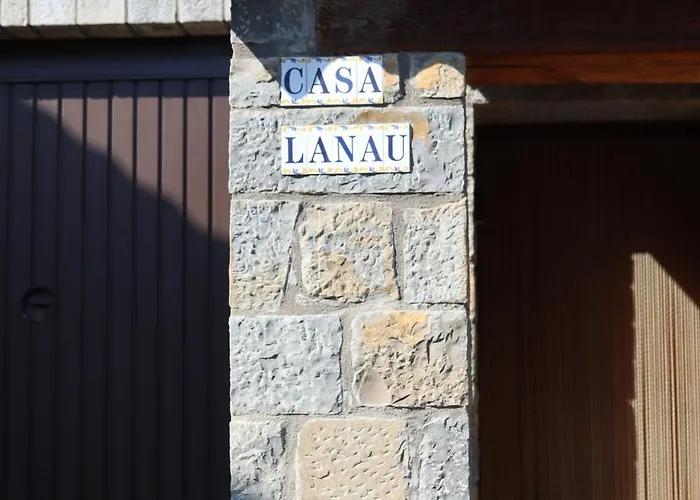 Lanau Casa Barbacoa Bike's Jardin Naturaleza Semesterbostad *